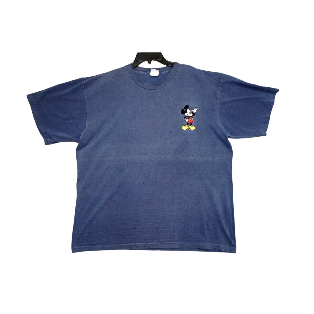 Vintage 1996 Mickey & Co Disney T-Shirt Too Cute Embroidered Mickey Mouse USA XL
